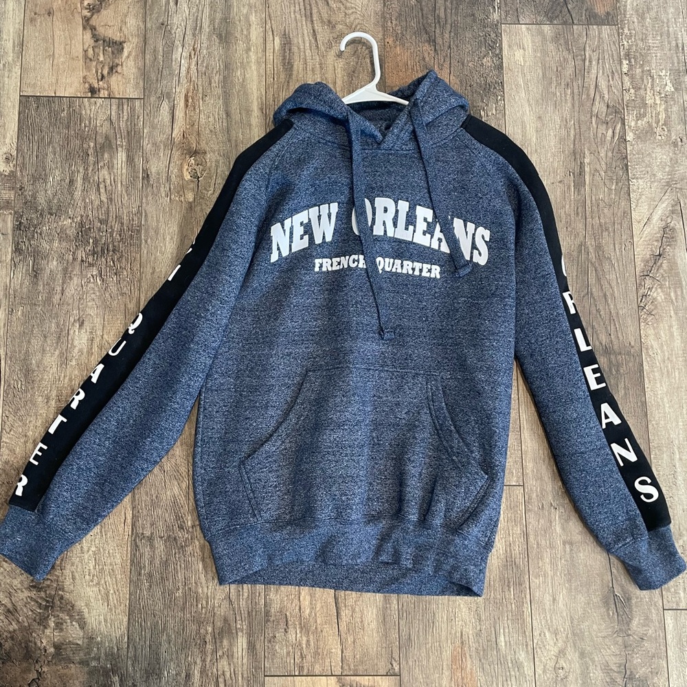 Blue New Orleans Classic Hoodie